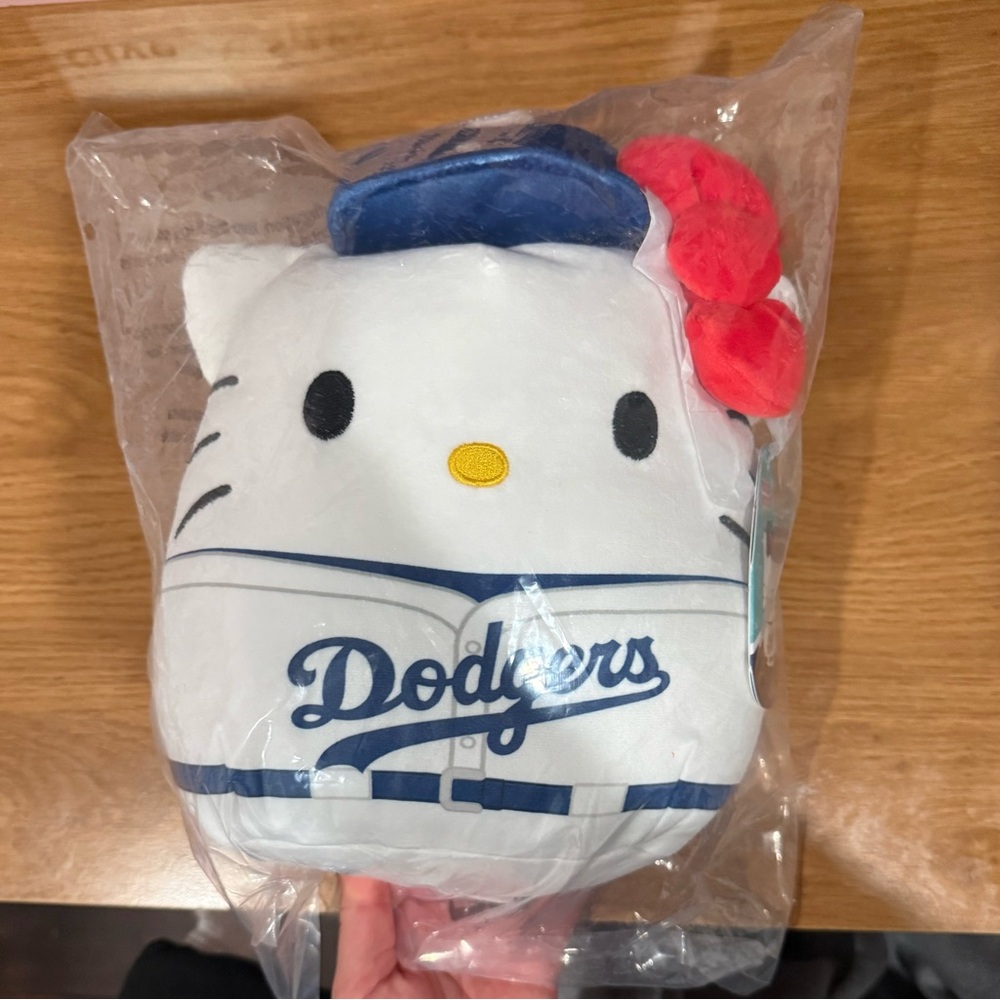 Hello Kitty Dodgers Plush